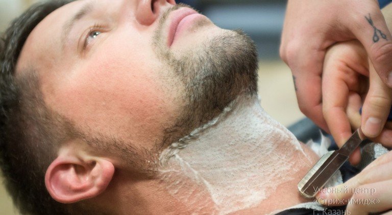 Оформление бороды и чистое бритье